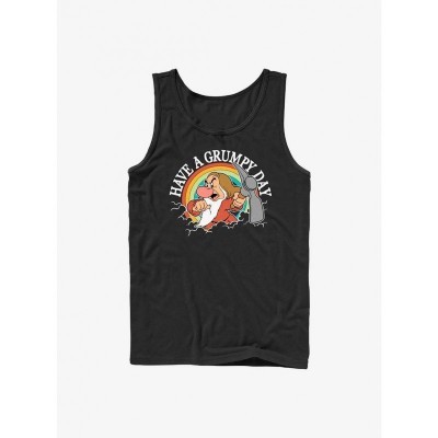 Disney Grumpy Dwarf Black Day Tank for Men