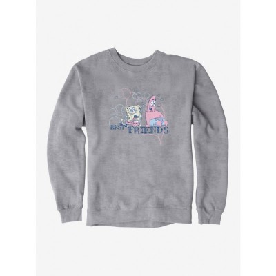 SpongeBob SquarePants Pastel Best Friends Men's Sweatshirt