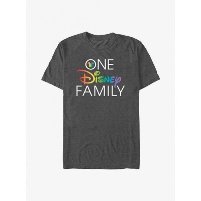 Disney Family Pride Unisex T-Shirt in Grey