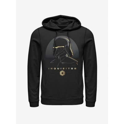 Star Wars Jedi: Fallen Order Inquisitor Gold Hoodie - Black Men's