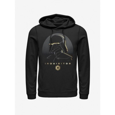 Star Wars Jedi: Fallen Order Inquisitor Gold Hoodie - Black Men's