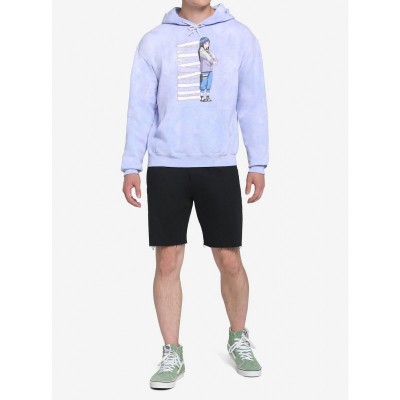 Naruto Shippuden Hinata Hyuga Tie-Dye Unisex Hoodie