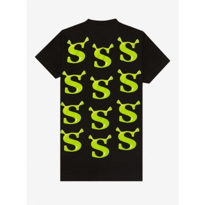 Shrek's Head Repeated Print T-Shirt for Unisex