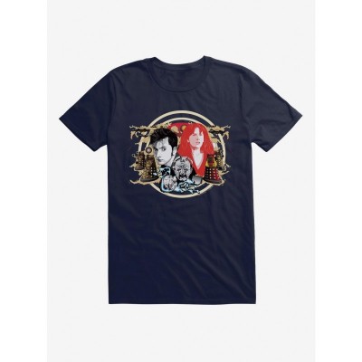 Doctor Who Tenth Doctor and Companion Donna Men's Lightweight T-Shirt