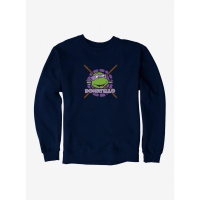 Teenage Mutant Ninja Turtles Donatello Grinning Men's Fleece Sweatshirt