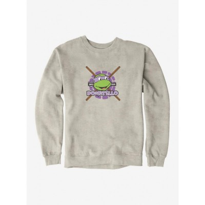 Teenage Mutant Ninja Turtles Donatello Grinning Men's Fleece Sweatshirt