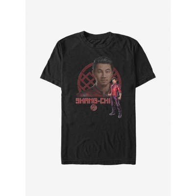 Marvel Shang-Chi Ten Rings Hero T-Shirt - Black Men's