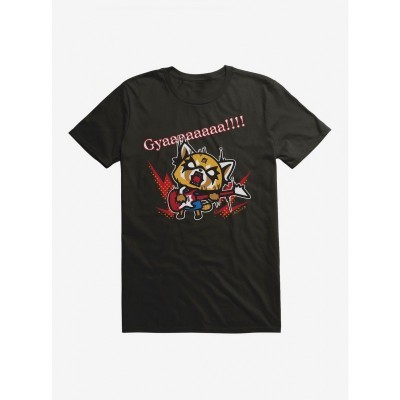 Aggretsuko Rock & Roll Metal T-Shirt for Men
