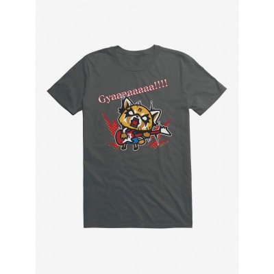 Aggretsuko Rock & Roll Metal T-Shirt for Men