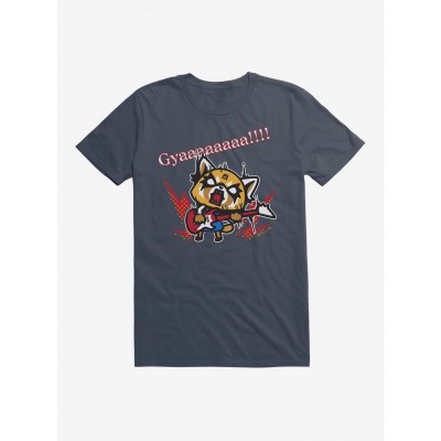 Aggretsuko Rock & Roll Metal T-Shirt for Men