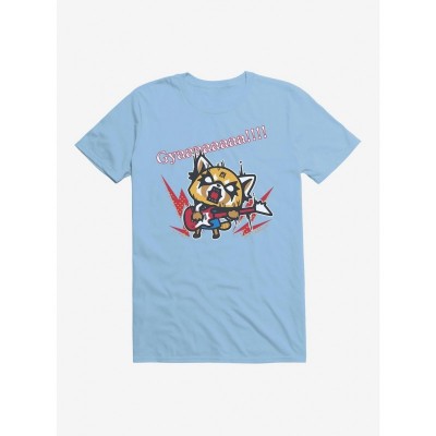 Aggretsuko Rock & Roll Metal T-Shirt for Men