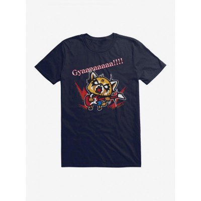 Aggretsuko Rock & Roll Metal T-Shirt for Men