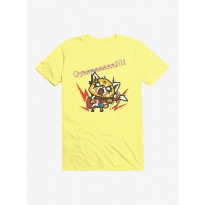 Aggretsuko Rock & Roll Metal T-Shirt for Men