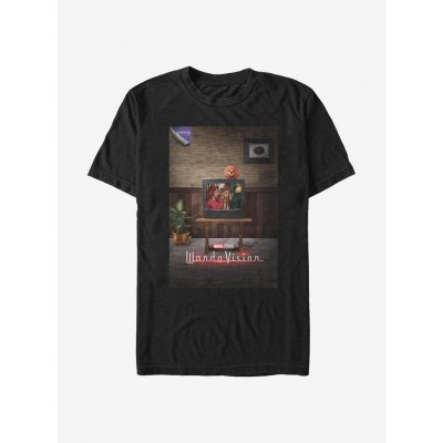 Extra Soft Marvel WandaVision 90's T-Shirt - Black for Men