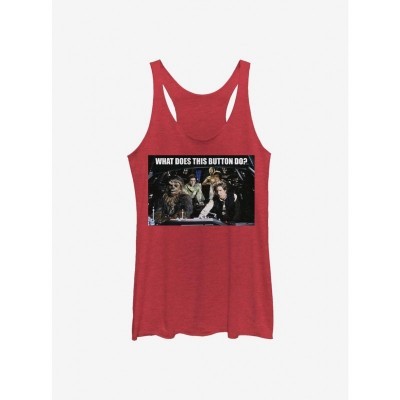 Star Wars Millennium Falcon Crew Neck Tee for Girls - Red