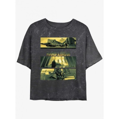 Bo-Katan's Castle on Kalevala Lightweight Crop T-Shirt for Girls - Multi Color