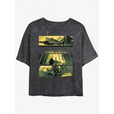Bo-Katan's Castle on Kalevala Lightweight Crop T-Shirt for Girls - Multi Color