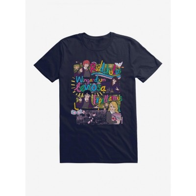 Harry Potter Magic Spells Unisex T-Shirt, Lightweight Cotton