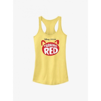 Disney Pixar Turning Red Yellow Tank Top for Girls