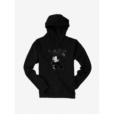 Felix the Cat Hoodie - Unisex Spray Paint Design