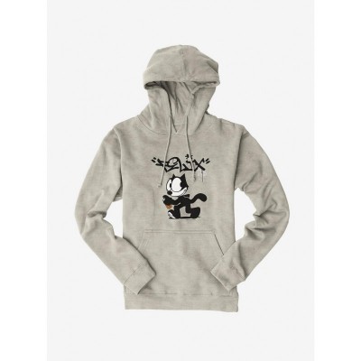 Felix the Cat Hoodie - Unisex Spray Paint Design