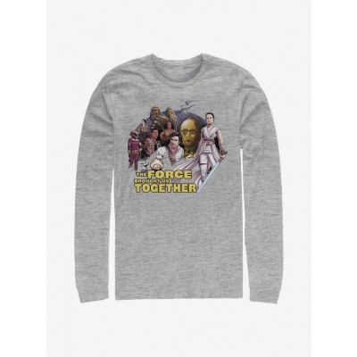 Star Wars Episode IX Heathers Grey Long-Sleeve T-Shirt for Men