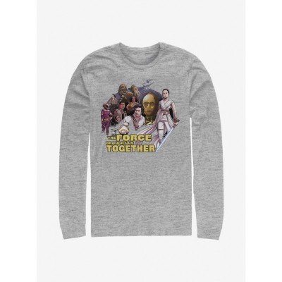 Star Wars Episode IX Heathers Grey Long-Sleeve T-Shirt for Men