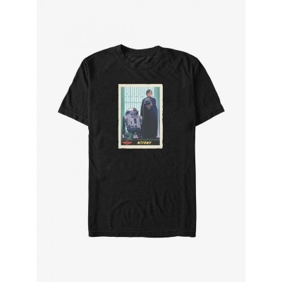 The Mandalorian Training Begins Graphic T-Shirt - Men's Big & Tall Sizes BLACK