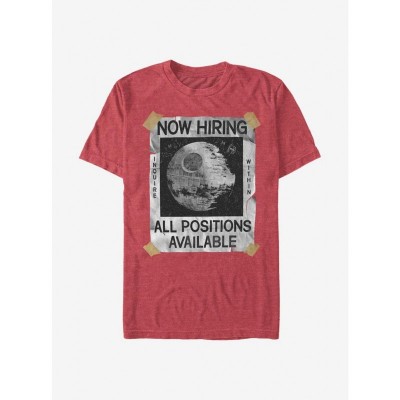 Star Wars Death Star Recruitment T-Shirt for Unisex