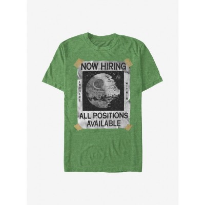 Star Wars Death Star Recruitment T-Shirt for Unisex