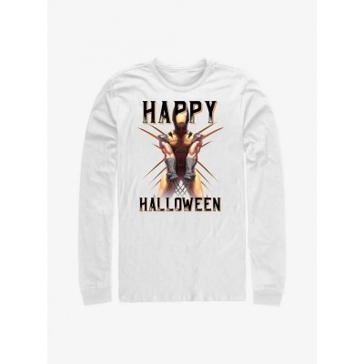 Marvel's Wolverine Halloween Long-Sleeve T-Shirt for Men - White
