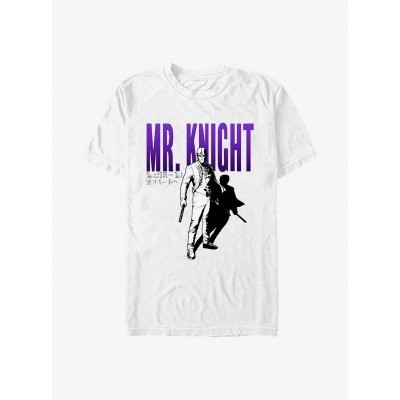 Marvel Mr. Shadow Moon Knight Lightweight T-Shirt - Men's White