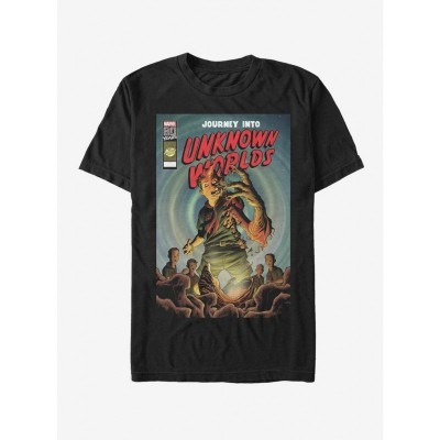Marvel T-Shirt - Explore Unknown World in Black