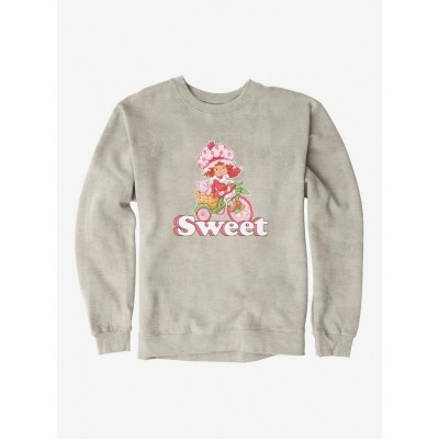 Strawberry Shortcake Sweet Unisex Heavyweight Sweatshirt - White