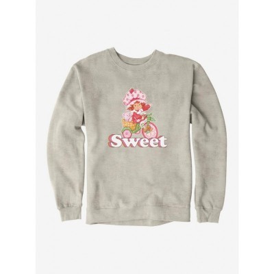 Strawberry Shortcake Sweet Unisex Heavyweight Sweatshirt - White