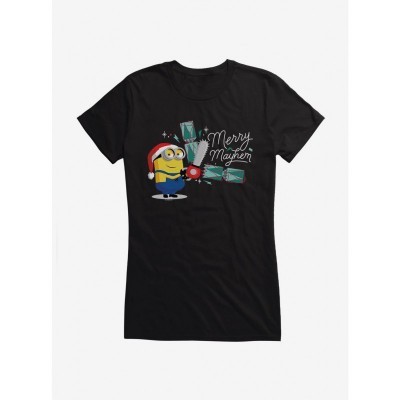 Minions Merry Mayhem Lightweight Cotton Tee for Girls