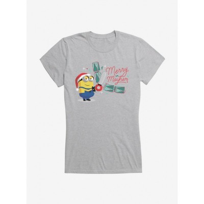 Minions Merry Mayhem Lightweight Cotton Tee for Girls
