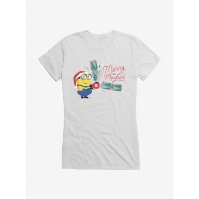 Minions Merry Mayhem Lightweight Cotton Tee for Girls