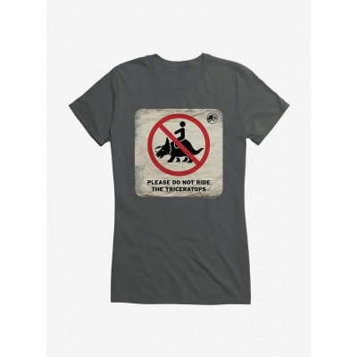 Jurassic World Dominion Triceratops Themed Girls T-Shirt