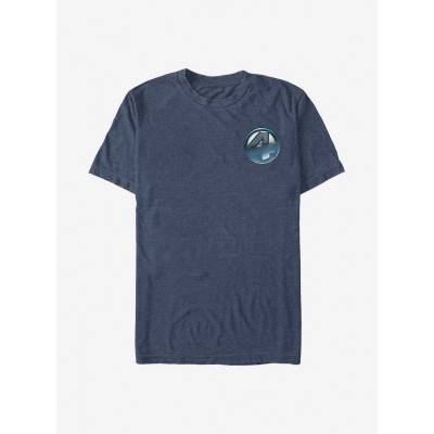 Marvel Blue Fantastic Four Emblem T-Shirt for Men