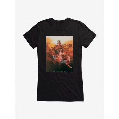 Star Trek Wrath of Khan Movie Poster Cotton Girls T-Shirt