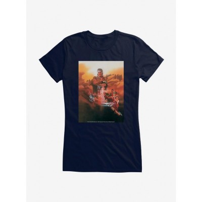 Star Trek Wrath of Khan Movie Poster Cotton Girls T-Shirt