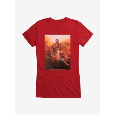 Star Trek Wrath of Khan Movie Poster Cotton Girls T-Shirt