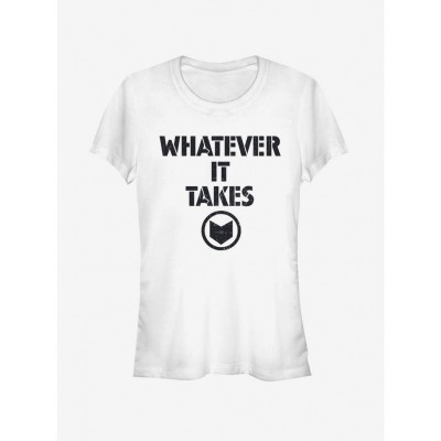 Marvel Girls Avengers Endgame Spirit Shield White T-Shirt