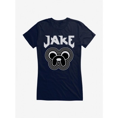 Adventure Time Jake Face Girls Junior T-Shirt