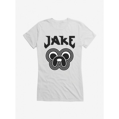 Adventure Time Jake Face Girls Junior T-Shirt