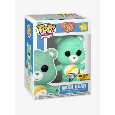 Funko Pop! Animation Wish Bear Vinyl Figure - Care Bears 40th Anniversary Diamond Collection