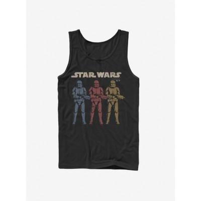 Star Wars Men's Black On-Guard Tank Top