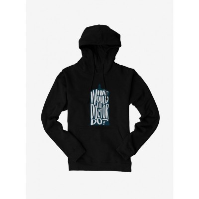 Doctor Who Inspired "What Would The Doctor Do" Men's Unisex Hoodie