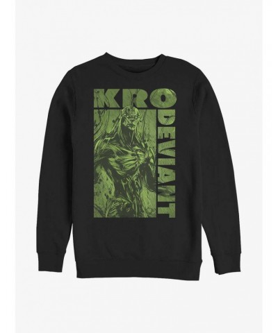 Marvel Eternals Deviant Kro Crew Sweatshirt $11.51 Sweatshirts